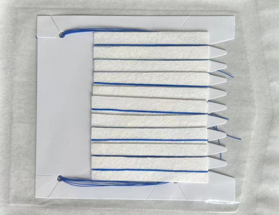 معرفی محصول پزشکی Haorun - پتی های نخی جراحی عصبی