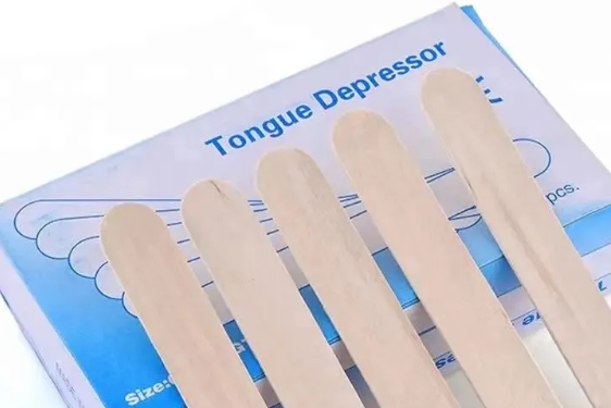 افسردگی زبان چوبی یکبار مصرف